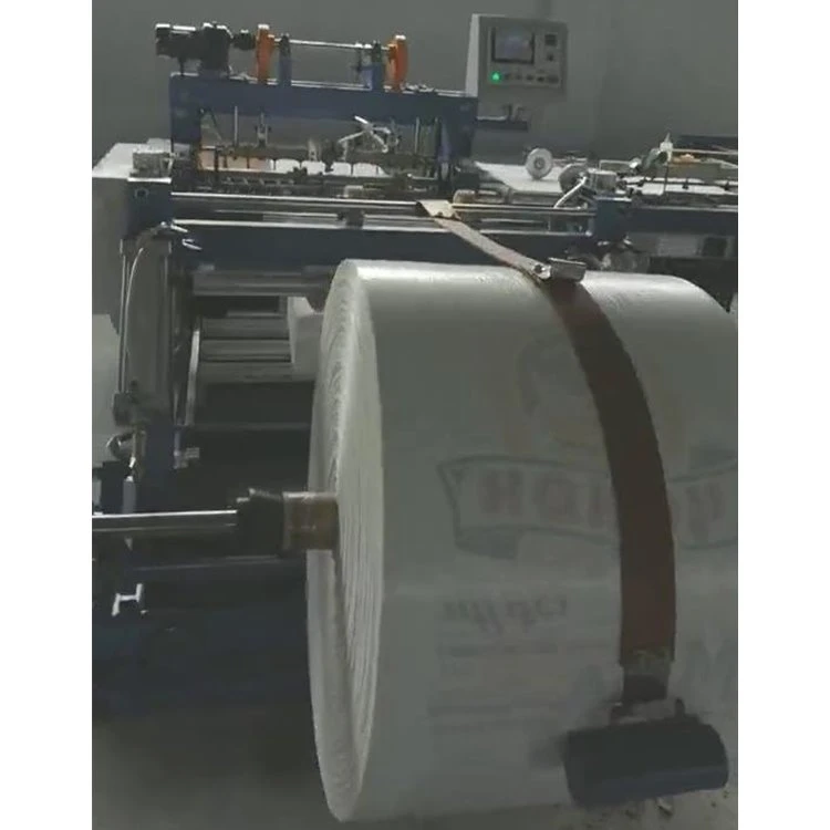 Máy cắt và may gấp đôi